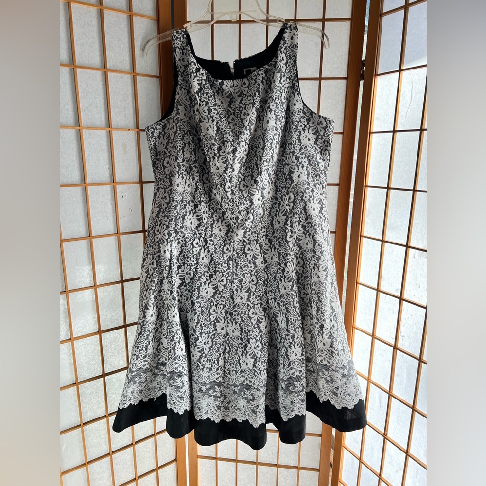 Black & Silver Dress